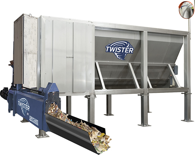  Food Waste Management with Depackaging Technology: The Drycake Twister Separator