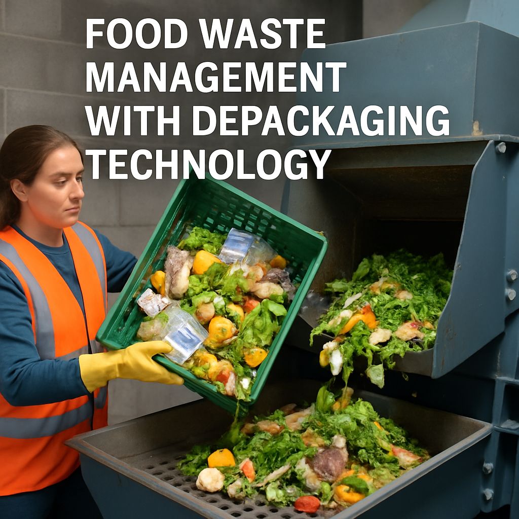 How Supermarkets Are Transforming Food Waste Management with Depackaging Technology