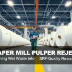 Paper Mill Pulper Rejects: Turning Wet Waste into SRF-Quality Resources with the Drycake Twister