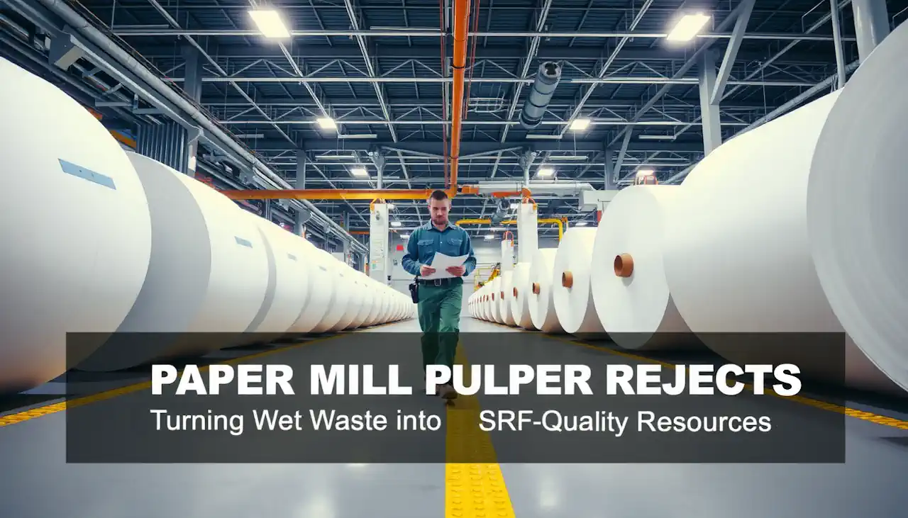 Featured image for article with text - Paper Mill Pulper Rejects.