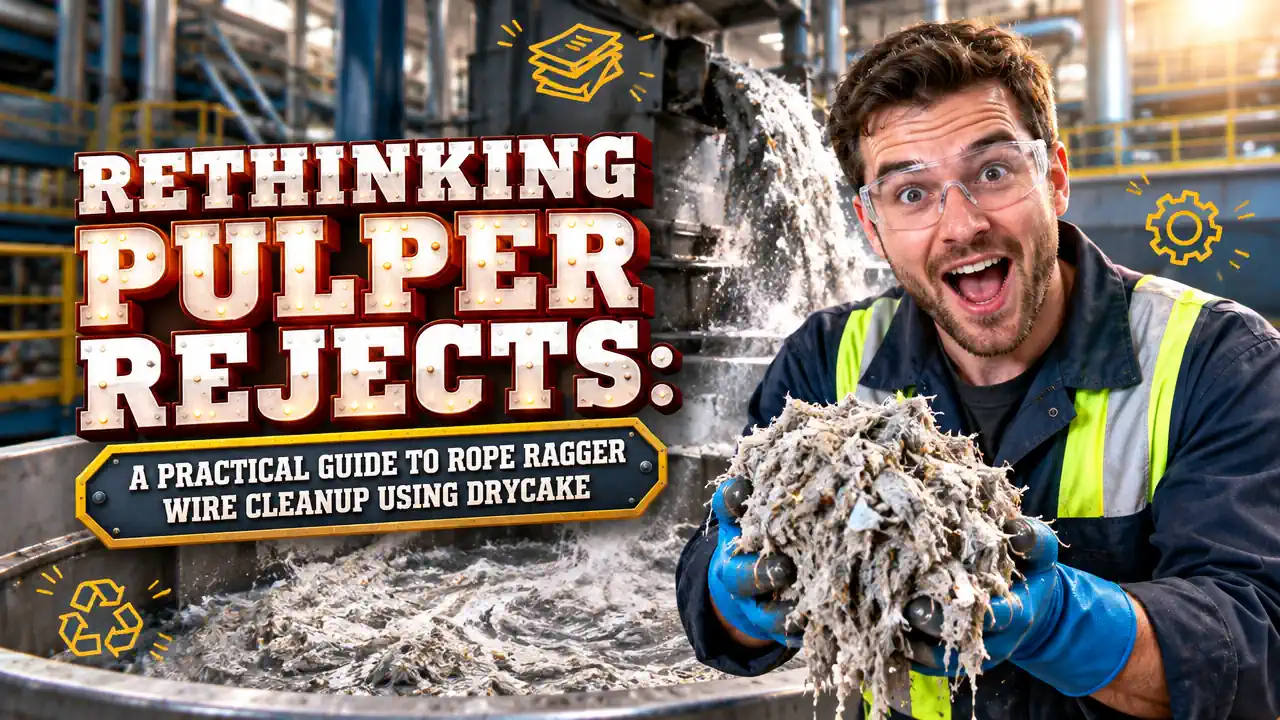 Rethinking Pulper Rejects: A Practical Guide to Rope Ragger Wire Cleanup Using Drycake Twister Systems